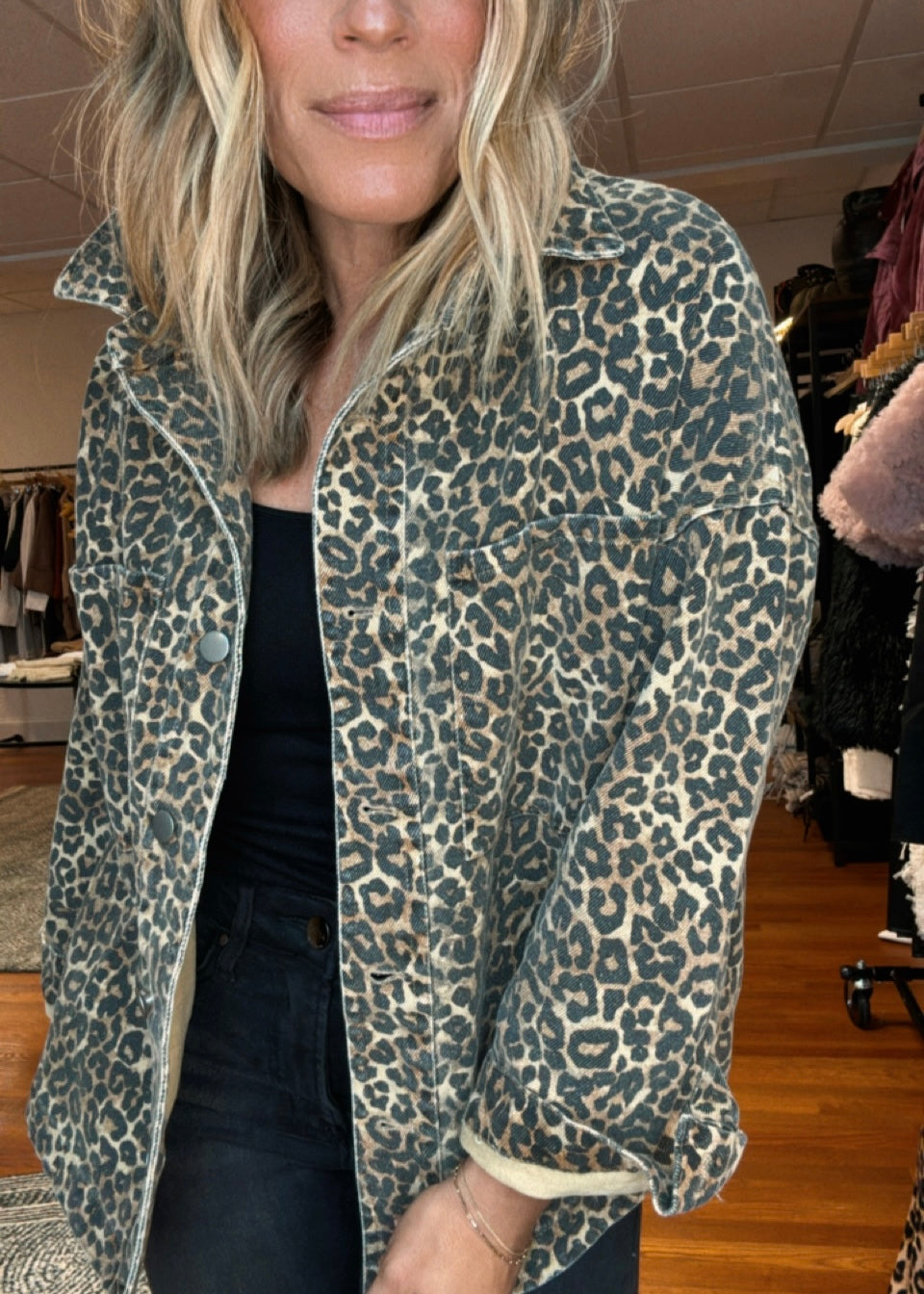 Leopard Print Shacket