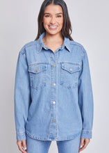 Load image into Gallery viewer, Dolly Denim Shacket
