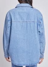 Load image into Gallery viewer, Dolly Denim Shacket
