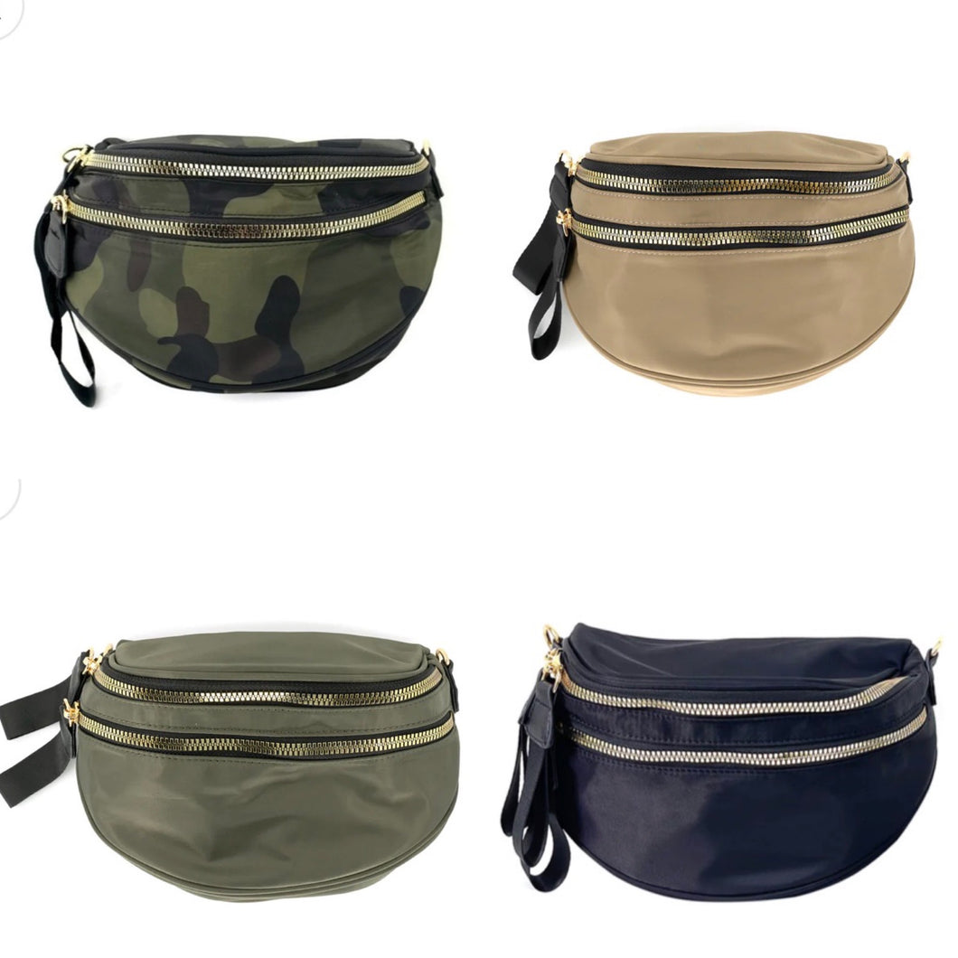 Bobbi Nylon Crossbody Bag (4 Colors)